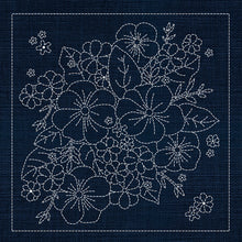 Blossom Bouquet Sashiko Panel by Sashiko Australia