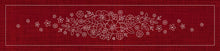Blossom Bouquet Runner Sashiko Panel by Sashiko Australia