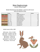 New Beginnings Cross Stitch Chart by Teresa Kogut