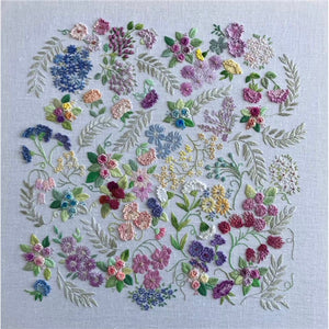 Efflorescence Embroidery Kit by Roseworks Designs