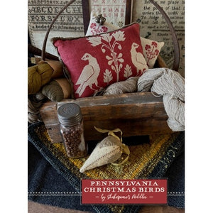 Pennsylvania Christmas Birds Cross Stitch Chart by Shakepeare's Peddler