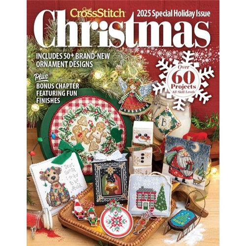 Just Cross Stitch 2025 Christmas Ornament Magazine