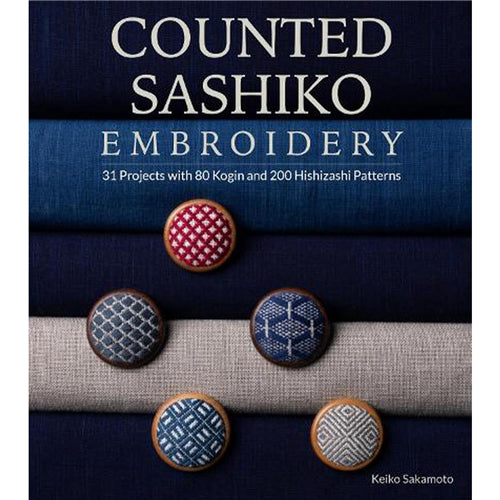 Counted Sashiko Embroidery by Keiko Sakamoto