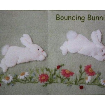Bouncing Bunnies Pattern Pack by Windflower Embroidery