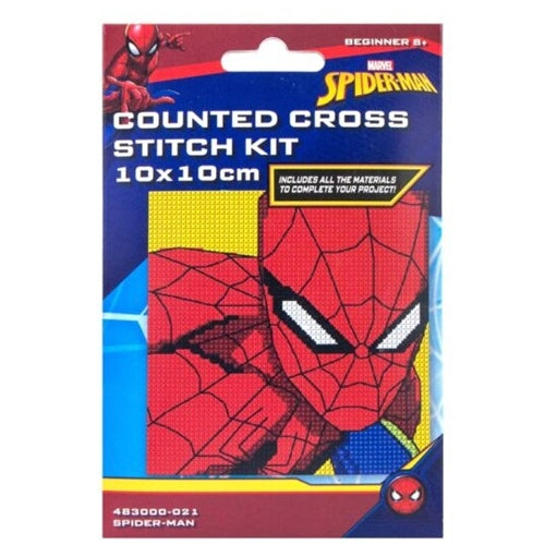 Spiderman Counted Cross Stitch Disney Kit