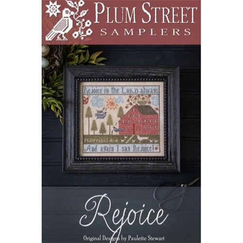 Rejoice Cross Street Chart by Plum Street Samplers