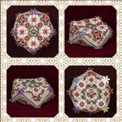 Christmas Snowfall and Embellishments by Just Nan