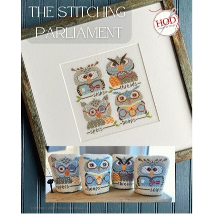 The Stitching Parliament Cross Stitch Chart by Hands On Design