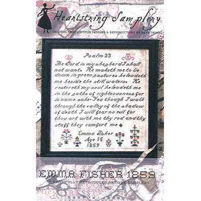 Emma Fisher 1859 Cross Stitch Chart by Heartstring Samplery