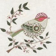 Christmas Bird (Bel Oiseau de Noel) Embroidery Kit by Un Chat Dans L'Aguille