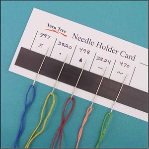 Needle Holder Card by Yarn Tree