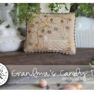 Grandma's Candy Dish Cross Stitch Chart by With Thy Needle and Thread (Brenda Gervais)