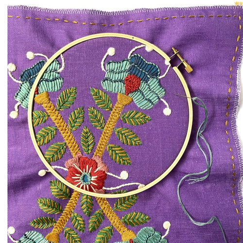 Eva Embroidery Kit by Kasia Jacquot