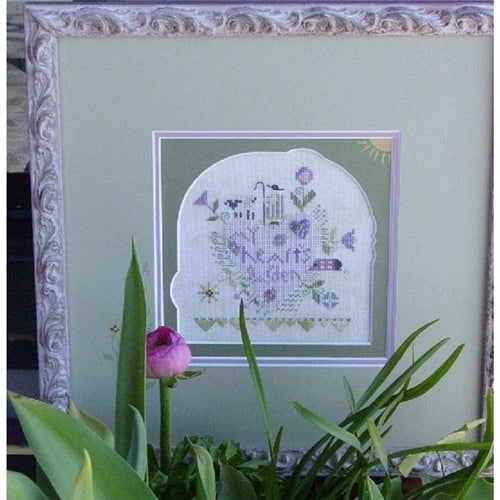 My Heart's Garden Cross Stitch Kit by Shepherd's Bush