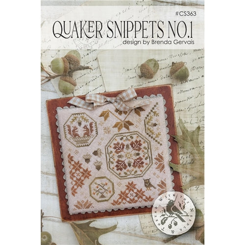 Quaker Snippets No 1 Cross Stitch Chart by With Thy Needle and Thread (Brenda Gervais )