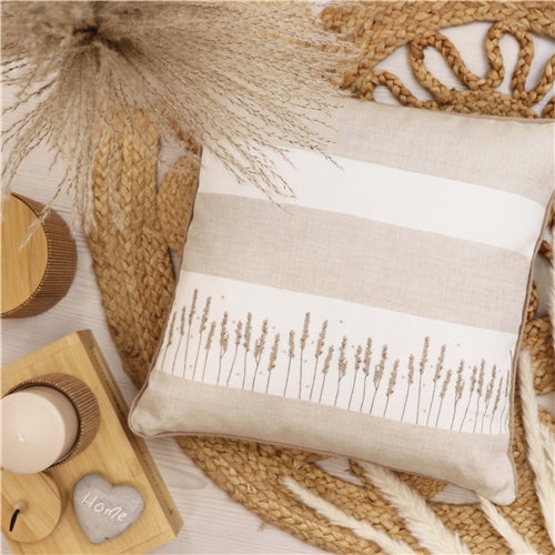 28CT Cashel Stripes Linen by Zweigart - Beige