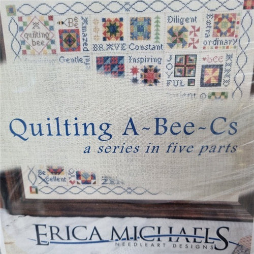 Quilting A-Bee-Cs Cross Stitch Series by Erica Michaels