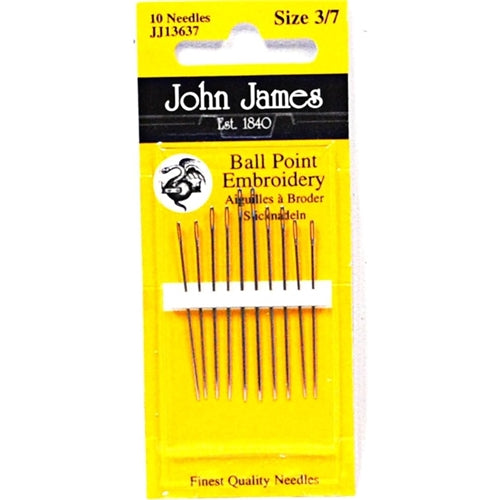 John James Ball Point Embroidery Needles