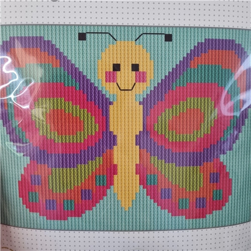 Butterfly Longstitch Kit by Create Handmade