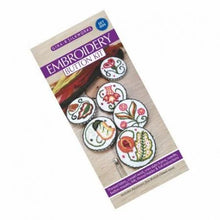 Embroidered Button Kit - Crewelwork by Gina B Silkworks