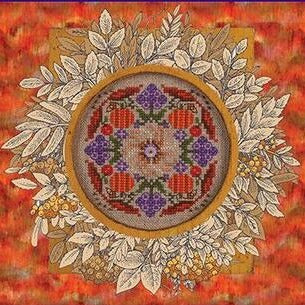 Autumn Mix Cross Stitch Kit by Just Nan