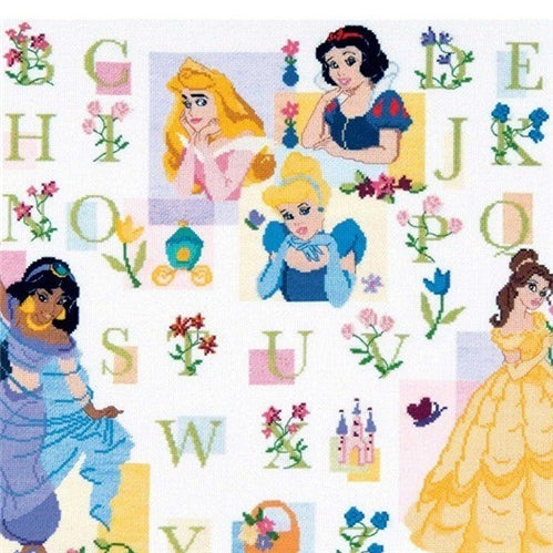 The Princesses Counted Cross Stitch Kit by Royal Paris