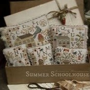 Summer Schoolhouse Cross Stitch Chart by With Thy Needle and Thread (Brenda Gervais)