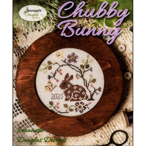 Chubby Bunny Cross Stitch Chart by Jeanette Douglas Designs