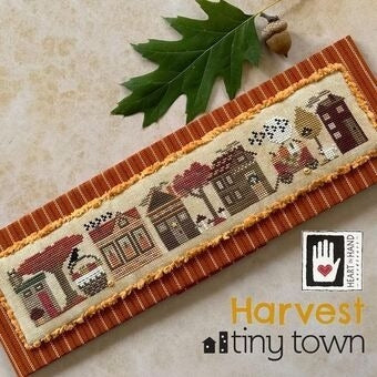 Harvest Tiny Town Cross Stitch Chart by Heart in Hand