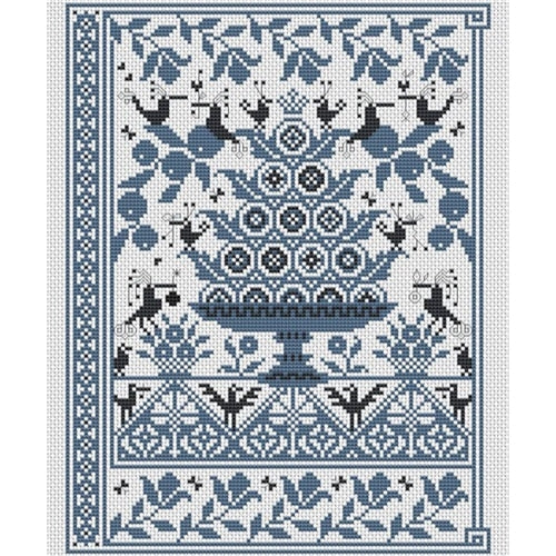 Bombe Surprise Cross Stitch Chart by Long Dog Samplers
