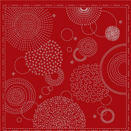Sashiko Cloth Hanabi