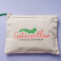 Caterpillar Classic Canvas Cross Stitch Project Bag by Caterpillar Cross Stitch