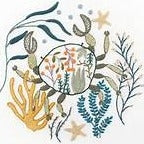 Gabe Le Crabe (The Crab) Embroidery Kit by Un Chat Dans L'Aguille