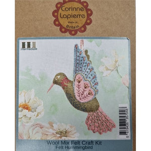 Hummingbird Felt Craft Mini Kit by Corrine Lapierre