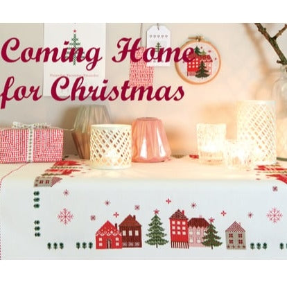 Coming Home for Christmas Cross Stitch Book 151 by Rico