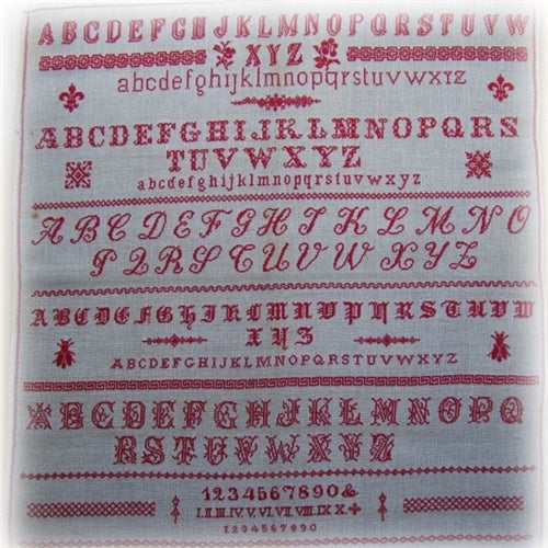 Tradition Rouge Cross Stitch Chart by Reflets de Soie