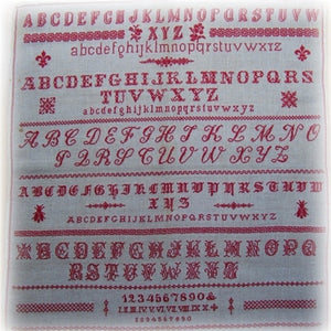 Tradition Rouge Cross Stitch Chart by Reflets de Soie