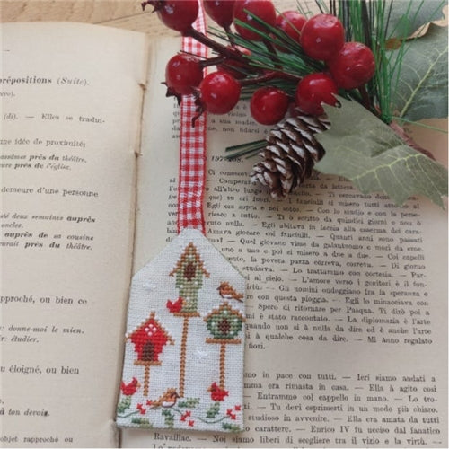 Birdhouse Bookmark Cross Stitch Kit by Serenita di Campagna