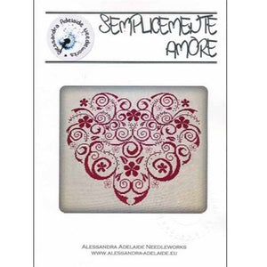 Semplicementie AmoreCross Stitch Chart by Alessandra Adelaide Needleworks