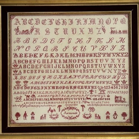 Marquoir d' Armande Cross Stitch Chart by Reflets de Soie