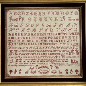 Marquoir d' Armande Cross Stitch Chart by Reflets de Soie