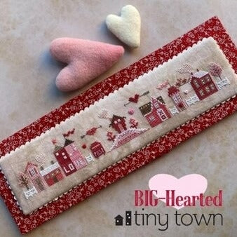 Big Hearted Tiny Town Cross Stitch Chart by Heart in Hand
