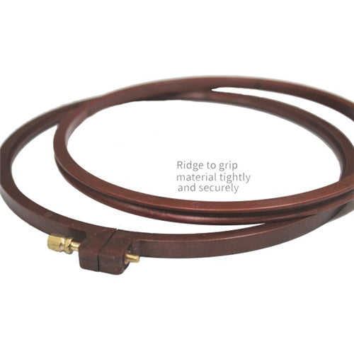 Wood Effect Plastic Embroidery Hoop by Nurge - 7