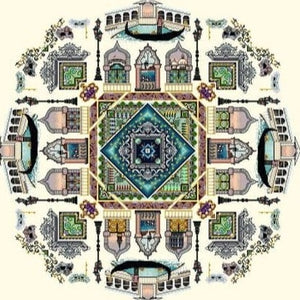 Venice Mandala Cross Stitch Chart by Chatelaine