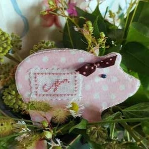 Piggy Needlecase Kit by Nikyscreations
