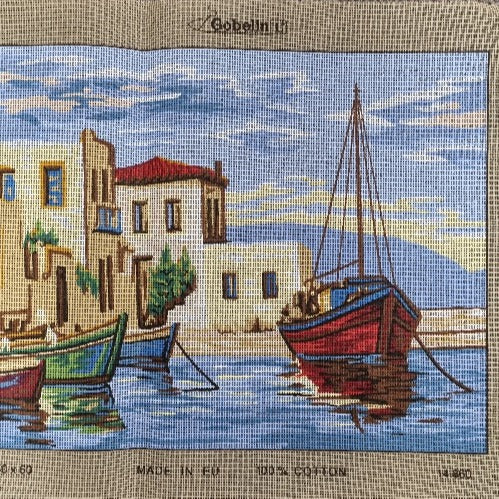 Mediteranean Harbour Tapestry by Gobelin (14.860)