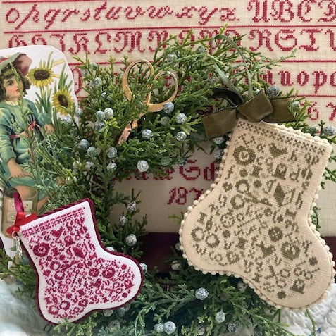 A Stitcher's Stocking Cross Stitch Chart by JBW Designs