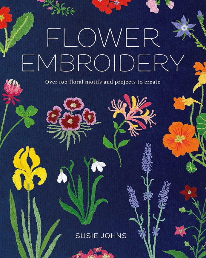Flower Embroidery by Susie Johns