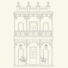 Home Sweet Home Stitchery Panel by Devonstone