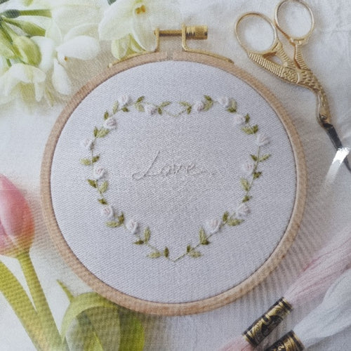 LOVE Embroidery Kit by Tamar
